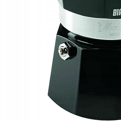 Bialetti Moka Color Black 6 cups
