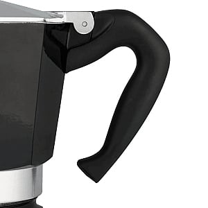 Bialetti Moka Color Schwarz 6 Tassen