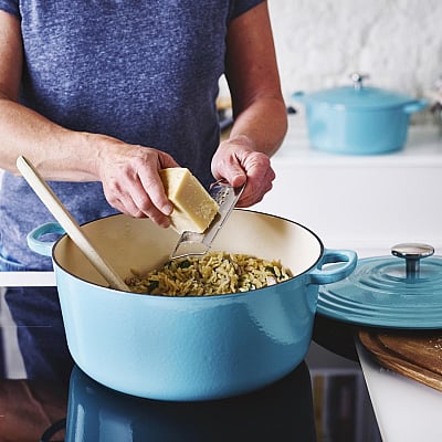 BK Bourgogne Gietijzeren Braadpan Ocean Blue 28 cm