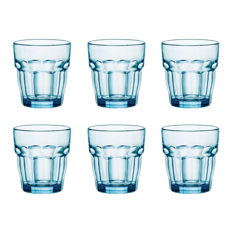 Bormioli Drinkglas- Ice Rock Bar Blauw (6 stuks) 