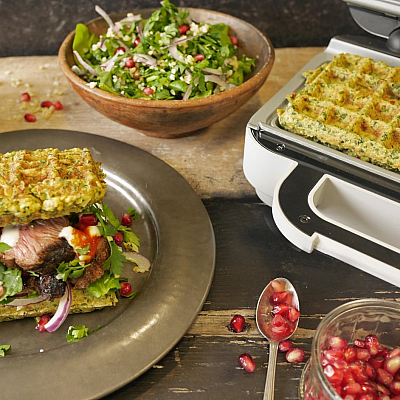 Breville DuraCeramic Waffle Maker
