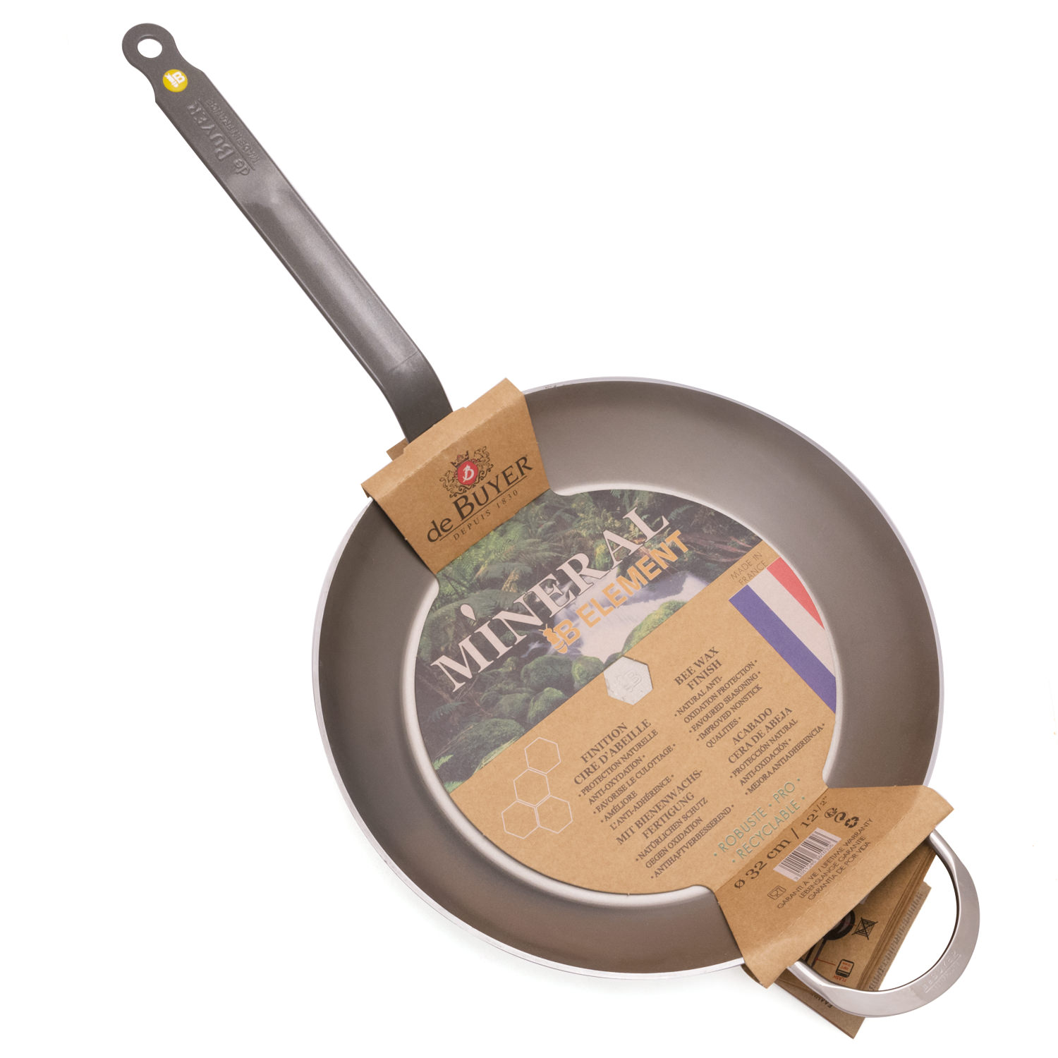 De Buyer Mineral B Element koekenpan 32 cm