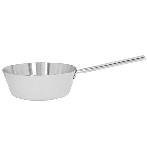 Demeyere Silver7 Stainless Steel Sauté Pan with Lid, Silver