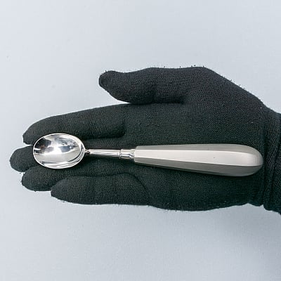 100% Chef Quenelle Spoon Small 16 cm stainless steel
