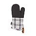 Tiseco Gripper Sherlock Checker Set Of 2 Oven Mitts