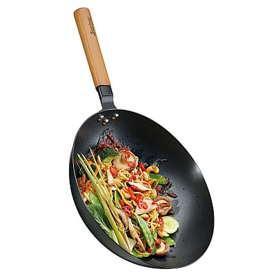 Spring Wok Canton Steel 30 cm