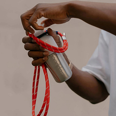 Dopper Koord Silver Red