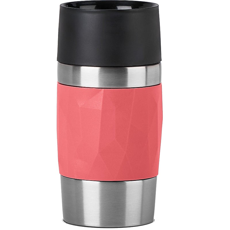 Emsa Easy Twist Travel Cup Coral 300 ml | Knivesworld.eu