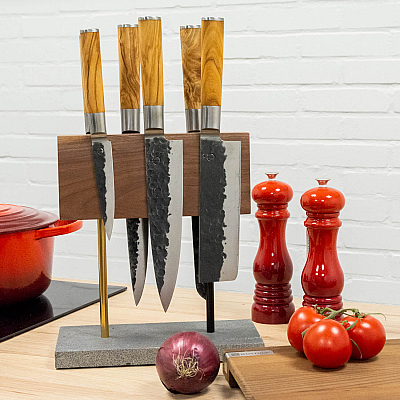 Olive Forged Messenset 6 delig + Messenblok