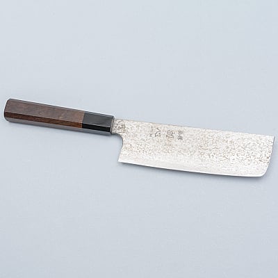 Hatsukokoro Ginga 34 Nickel Damast Nakiri 17 cm