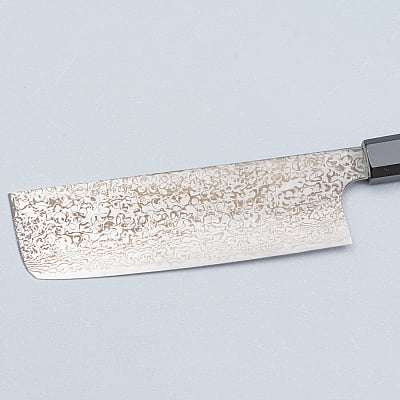 Hatsukokoro Ginga 34 Nickel Damast Nakiri 17 cm
