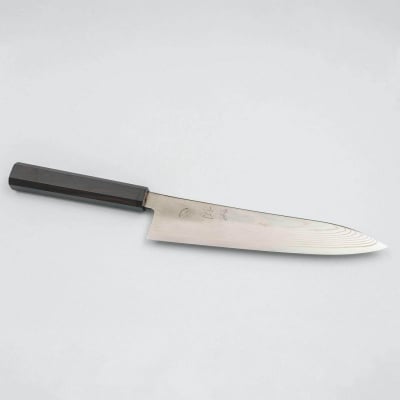 Hatsukokoro Ginsou Ginsan Nickel Damast Gyuto 21 cm