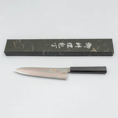 Hatsukokoro Ginsou Ginsan Nickel Damast Gyuto 21 cm