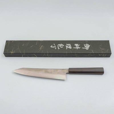 Hatsukokoro Ginsou Ginsan Nickel Damast Kiritsuke 21 cm