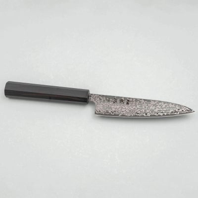 Hatsukokoro Hikari SLD Damast Ebony Petty 13 cm