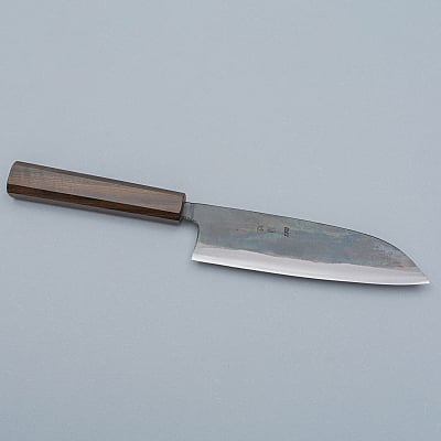 Hatsukokoro Kokugei Aogami Santoku 16.5 cm