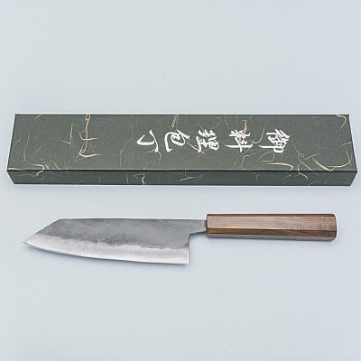 Hatsukokoro Kurogane Aogami #2 Bunka 17 cm