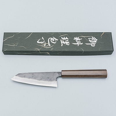 Hatsukokoro Kurogane Aogami #2 Bunka 12 cm
