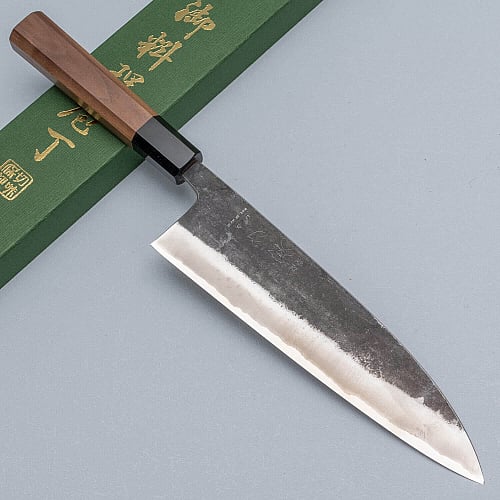 Hatsukokoro Kurokaze Shiro #2 Wide Gyuto 21 cm