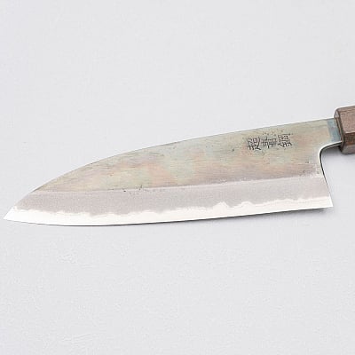 Hatsukokoro Kurosagi Aogami Super Bubinga Santoku 16.5 cm
