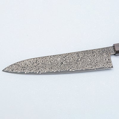 Hatsukokoro Saihyo SG2 Nickel Damast Gyuto 21 cm