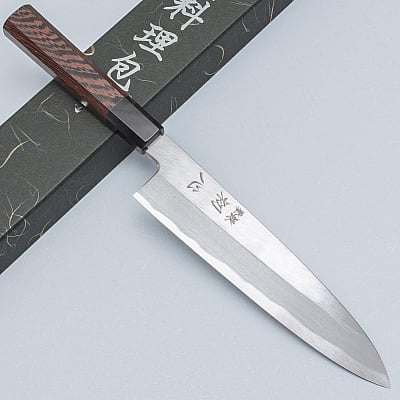 Hatsukokoro Shirasagi Single Bevel Gyuto 21 cm