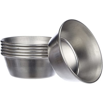 Ibili Pastéis de Nata Baking Tins 6 pieces