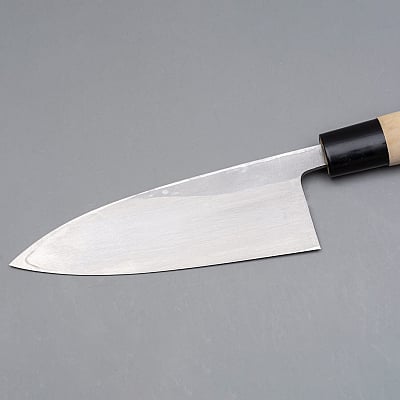 Ittetsu Uraoshi Hand Forged Shiro #2 Deba 15 cm