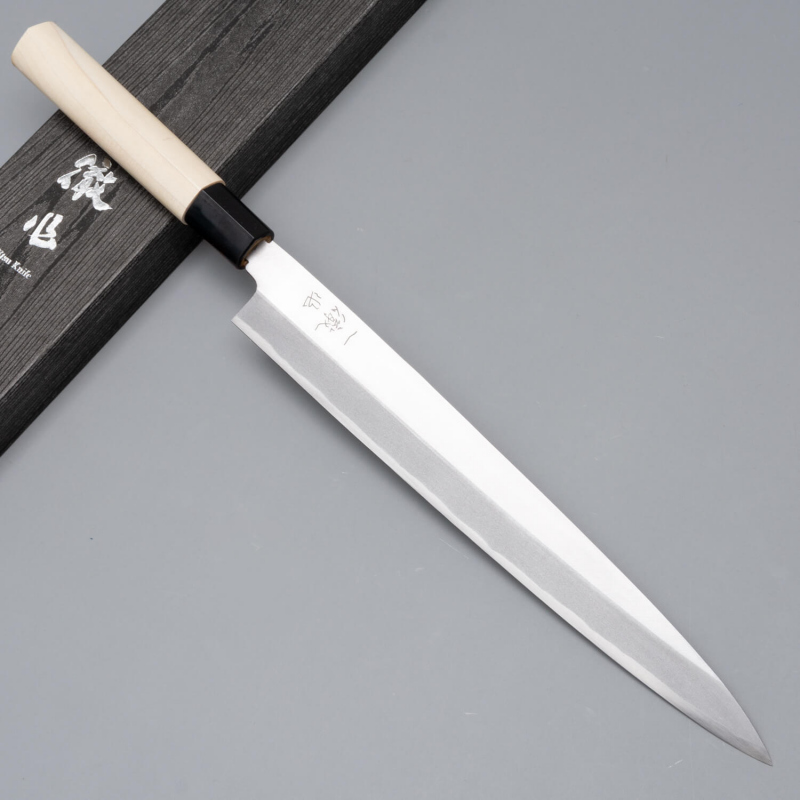 ittetsu uraoshi hand forged shiro #2  yanagiba 27 cm