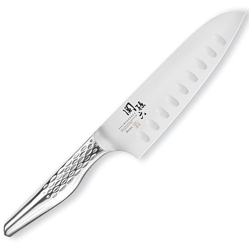 Kai Seki Magoroku Shoso Santoku 16.5 cm with Slots