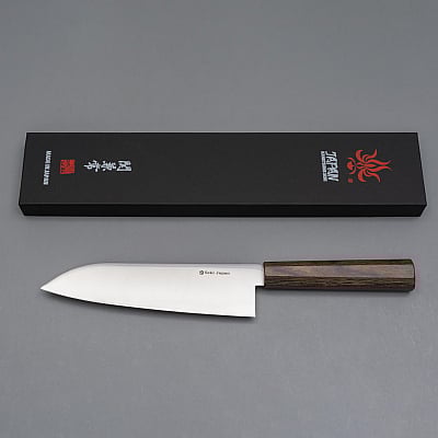 Kanetsune VG10 Monosteel Santoku 18 cm