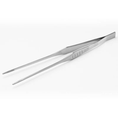 Kankuma Japan Gourmet Pincet Straight Zilver 21 cm