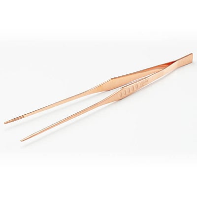 Kankuma Japan Gourmet Pincet Straight Rose Gold 21 cm