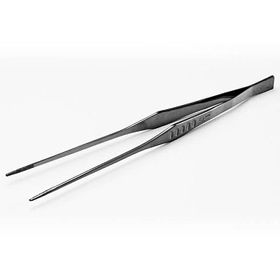 Kankuma Japan Gourmet Pincet Straight Black 21 cm