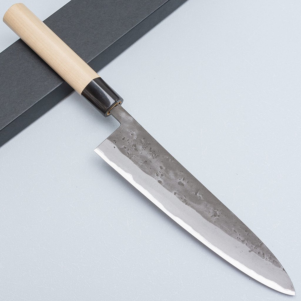 Kazoku Kage Aogami Gyuto 21 cm Knivesworld.eu