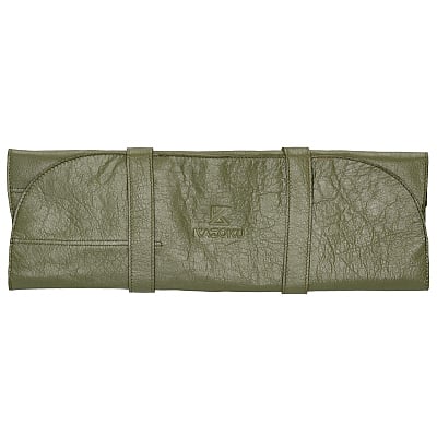 Kazoku Leather Knife Folder Olive 7 compartment