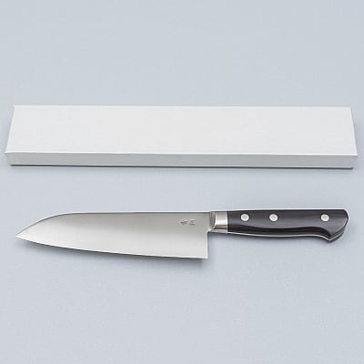 Kazoku Aogami #2 Migaki Santoku 18 cm