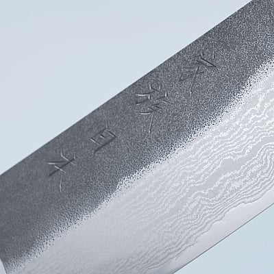 Kazoku x Tojiro Handmade VG10 Damast Bunka 17 cm