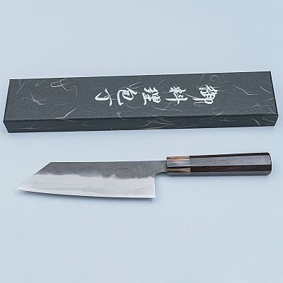 Kazoku x Tojiro Handmade VG10 Damast Bunka 17 cm