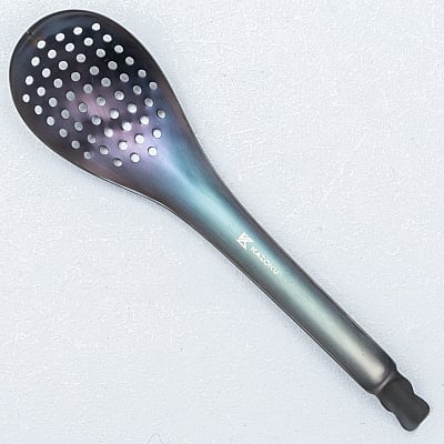 Kazoku Gourmet Tools 5-Piece Black + Leather Roller Folder