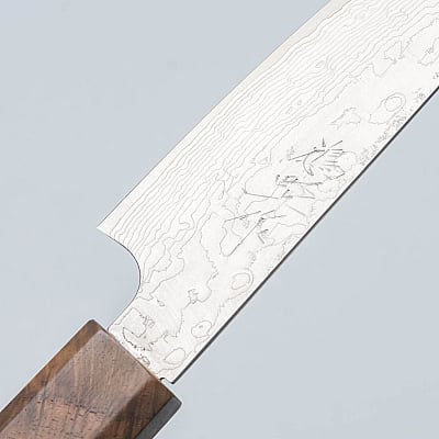 Kenshiro Hatono SG2 Damast Wenge Petty 13.5 cm