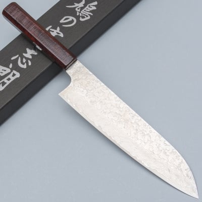 Kenshiro Hatono SG2 Damast Urushi (a3) Gyuto 21 cm