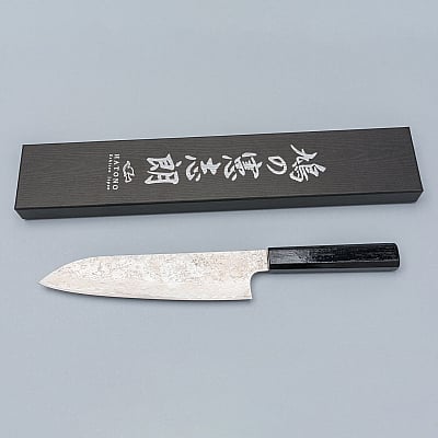 Kenshiro Hatono SG2 Damast Urushi (a5) Gyuto 21 cm