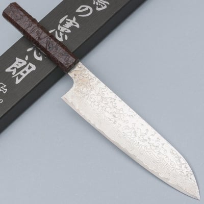 Kenshiro Hatono SG2 Damast Urushi Gyuto 21 cm
