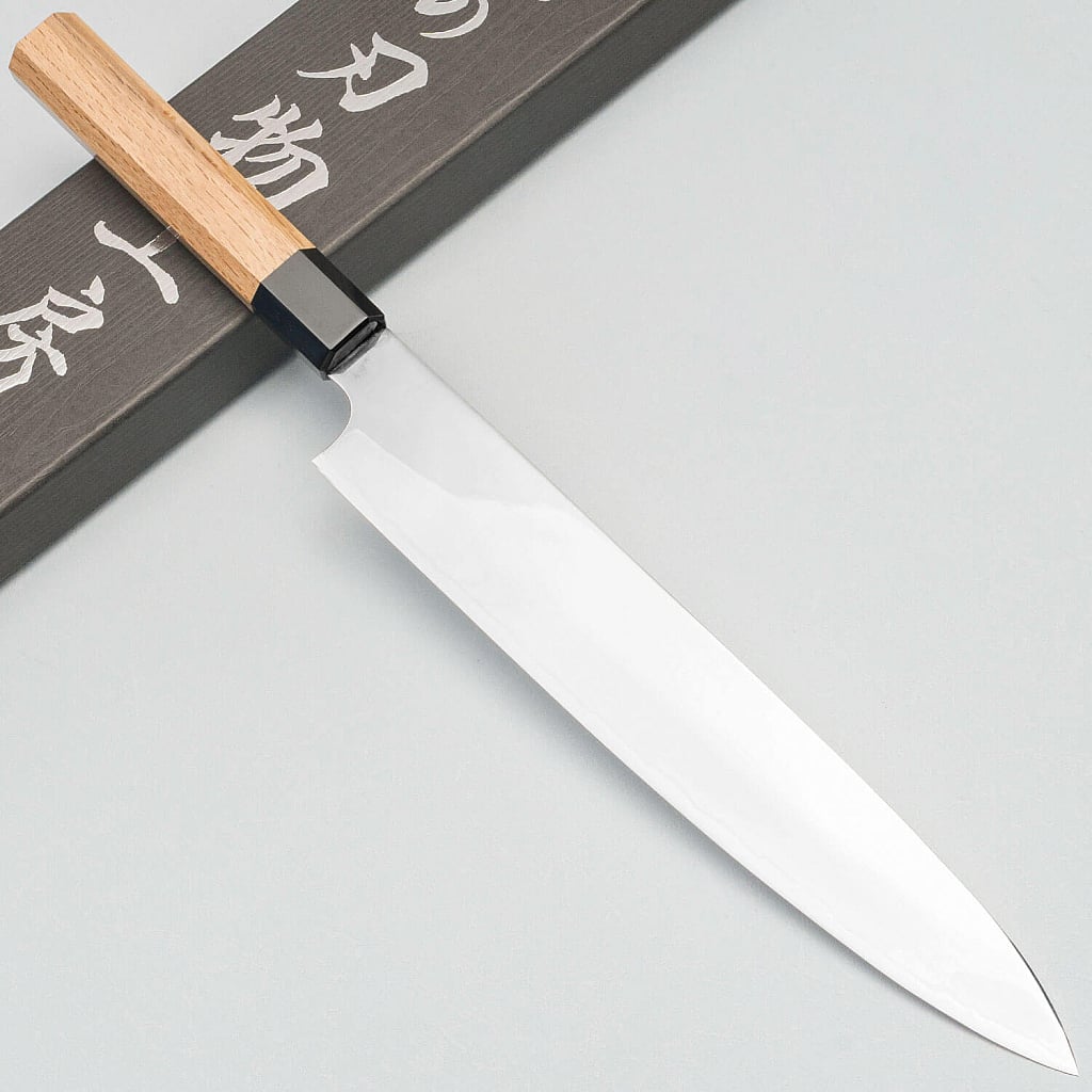 Kenshiro Hatono ZDP189 Oak Sujihiki 24 cm | Knivesworld.eu