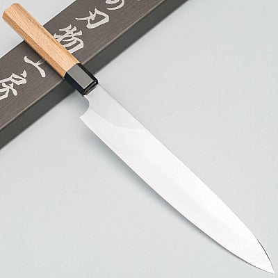 Kenshiro Hatono ZDP189 Oak Sujihiki 24 cm