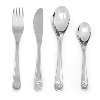Zilverstad Children's Cutlery Nature Friends