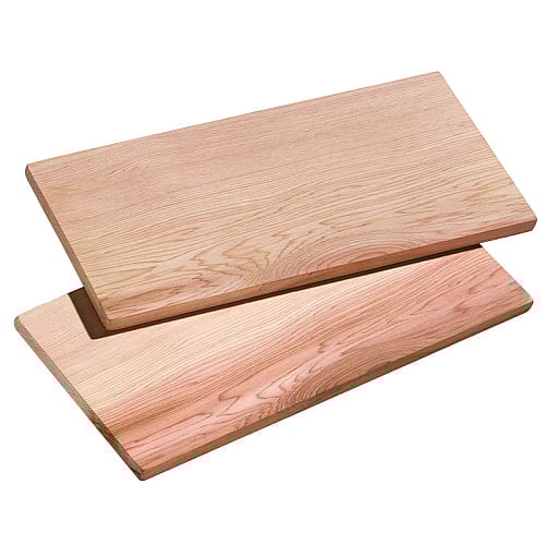 Kuchenprofi Rookplank Cederhout 2 stuks 35 x 17 cm