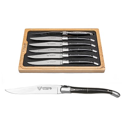 Laguiole en Aubrac Steakmessen BuffelHoorn