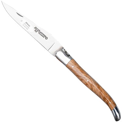 Laguiole en Aubrac Zakmes Double Plated Olive Burl 12 cm